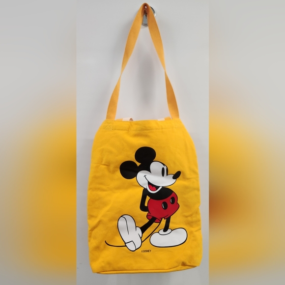 Disneyland Mickey Yellow Tote NWT - Picture 1 of 2